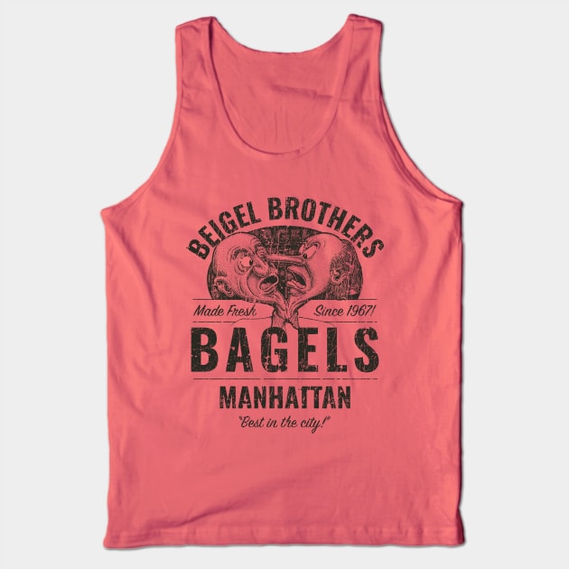 Beigel Brothers Bagels Tank Top by JCD666